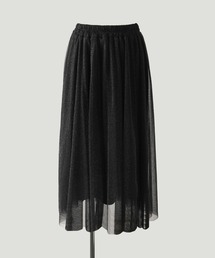 セレクト ラメ チュール スカート HUIT