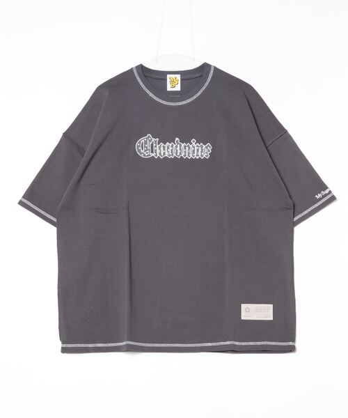 My sugar Babe（マイシュガーベイブ）の「Bandana logo tee（Tシャツ/カットソー・メンズ・スミクロ/イエロー/ホワイト・LARGE/MEDIUM）」の2枚目の写真