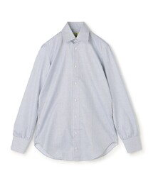 Giovanni Inglese コットン ワイドスプレッドカラーシャツ