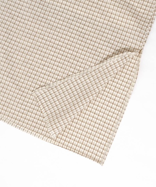 flower(フラワー)の「ブリージーチェックワンピース(ワンピース・レディース・ブルー/ベージュ・FREE)」の13枚目の写真