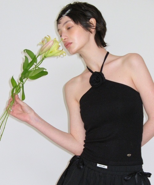 CRANK（クランク）の「韓国ブランド CRANK クランク ROSE HALTER
