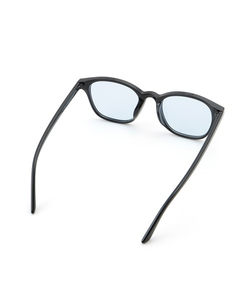 bonjour records（ボンジュールレコーズ）の「【bonjour records/ボンジュールレコード】 original Boston Sunglass 3 ボストンタイプサングラス（サングラス・メンズ・ブラック/その他/ブルー・FREE）」の8枚目の写真