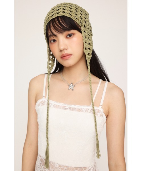 キャミソール ワッシャーレースキャミトップス / Washer Lace Cami Tops Washer Lace Cami Tops
