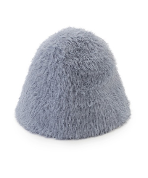 LILY BROWN(リリーブラウン)の「ファーバケハ(ハット・レディース・ブルー/ブラック/ホワイト・FREE)」の8枚目の写真