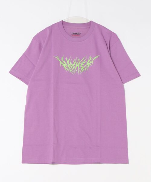 NO WAY(ノーウェイ)の「/MAYHEM/graphic color T(Tシャツ/カットソー・レディース・イエロー/パープル・LARGE/MEDIUM)」の2枚目の写真