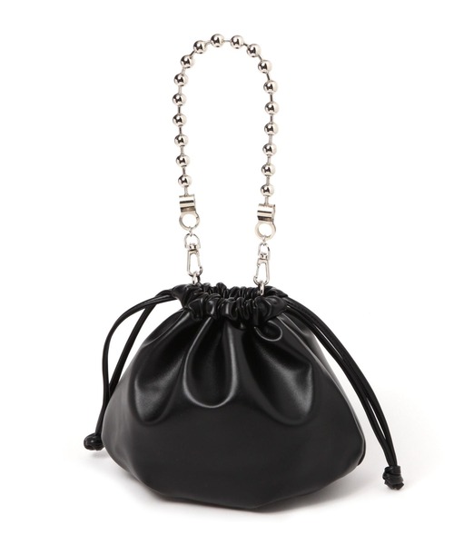 LAKOLE（ラコレ）の「チェーンハンドル2WAYショルダーバッグ / 132223（ショルダーバッグ・レディース・シルバー/ブラック/グレイッシュベージュ・FREE）」の16枚目の写真