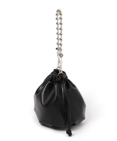 LAKOLE（ラコレ）の「チェーンハンドル2WAYショルダーバッグ / 132223（ショルダーバッグ・レディース・シルバー/ブラック/グレイッシュベージュ・FREE）」の15枚目の写真