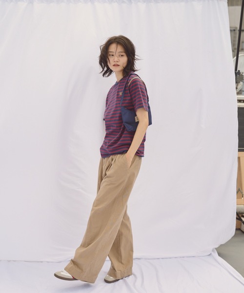 common gull products.(コモンガルプロダクツ)の「でたがりBAG(トートバッグ・レディース・イエロー/ピンク/ネイビー・フリー)」の19枚目の写真