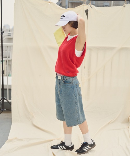 common gull products.(コモンガルプロダクツ)の「でたがりBAG(トートバッグ・レディース・イエロー/ピンク/ネイビー・フリー)」の8枚目の写真
