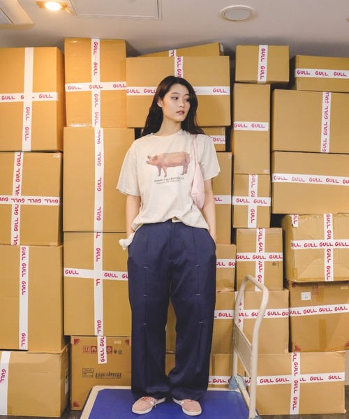 common gull products ひきこもり bag ネイビー イエロー common gull products ひきこもり bag ネイビー イエロー - メルカリ