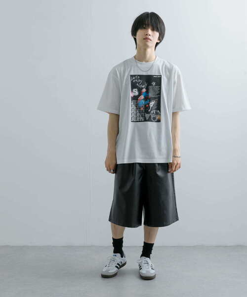 SENSE OF PLACE by URBAN RESEARCH(センスオブプレイスバイアーバンリサーチ)の「フォトグラフィックTシャツ A(Tシャツ/カットソー・メンズ・ホワイト/ブルー/チャコールグレー・MEDIUM/LARGE)」の7枚目の写真