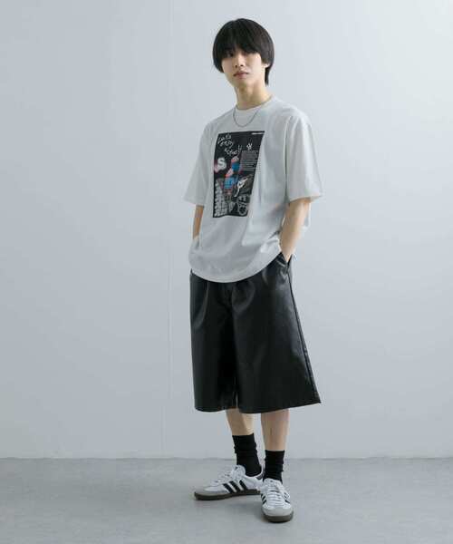 SENSE OF PLACE by URBAN RESEARCH(センスオブプレイスバイアーバンリサーチ)の「フォトグラフィックTシャツ A(Tシャツ/カットソー・メンズ・ホワイト/ブルー/チャコールグレー・MEDIUM/LARGE)」の8枚目の写真