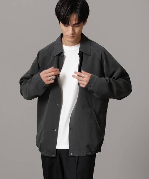 nano・universe ナノ・ユニバース　カバーオール コーチジャケット　L NANO universe（ナノユニバース）の「イタリアンドット