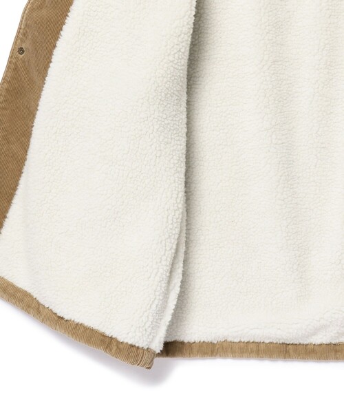 BEAMS（ビームス）の「コーデュロイ ボア コーチジャケット（ブルゾン・メンズ・ブルー/ブラック/ベージュ・S/M/L/XL）」の20枚目の写真