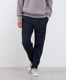 《WEB限定》ハイストレッチツイルリラックステーパードパンツ