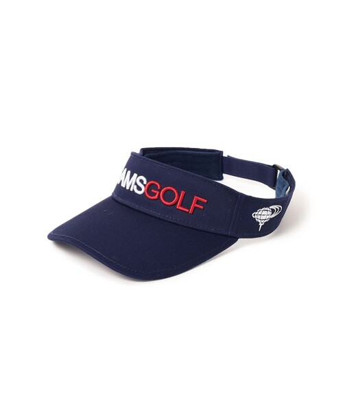 BEAMS GOLF(ビームスゴルフ)の「△スタンダード バイザー 3(サンバイザー・メンズ・ホワイト/ネイビー・ONE SIZE)」の2枚目の写真