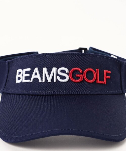 BEAMS GOLF(ビームスゴルフ)の「△スタンダード バイザー 3(サンバイザー・メンズ・ホワイト/ネイビー・ONE SIZE)」の11枚目の写真