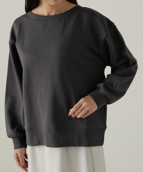 PROPORTION BODY DRESSING（プロポーションボディドレッシング）の「裏毛スエット / 1214260904（スウェット・レディース・グレー系その他/ダークグレー/ホワイト系その他・FREE）」の14枚目の写真