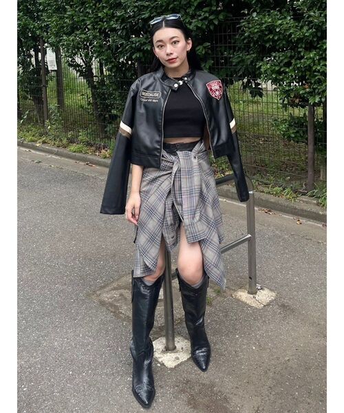 EVRIS（エヴリス）の「ワンポイントオーバーシャツ（シャツ/ブラウス・レディース・ホワイト/ピンク/その他1・FREE）」の9枚目の写真