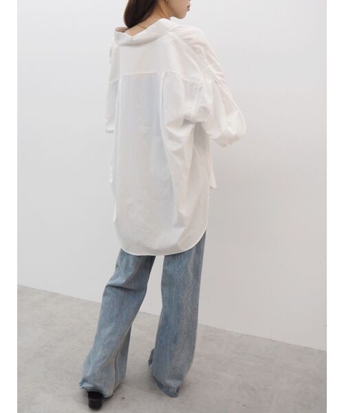 EVRIS（エヴリス）の「ワンポイントオーバーシャツ（シャツ/ブラウス・レディース・ホワイト/ピンク/その他1・FREE）」の21枚目の写真