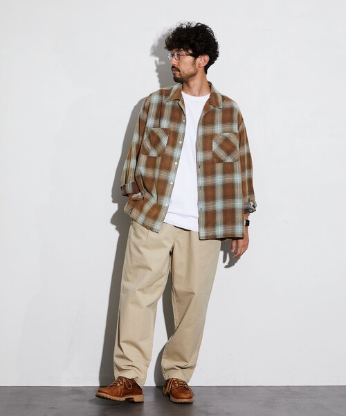 FREAK'S STORE（フリークスストア）の「ブリーチ加工 オープンカラー