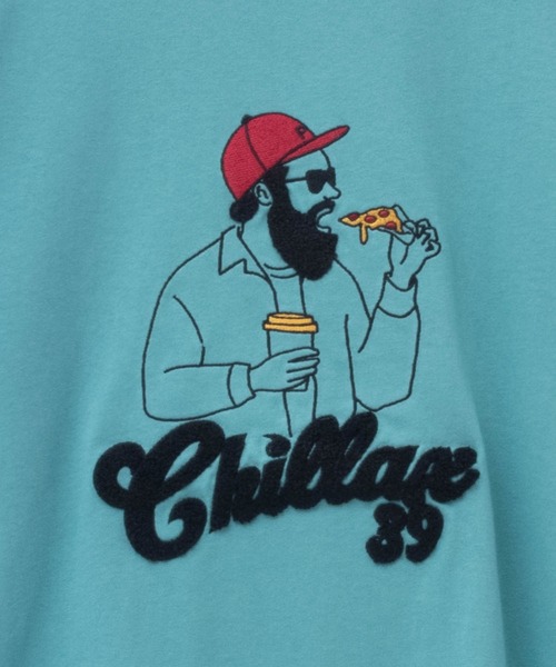 髭 セール】髭おじさんサガラ刺繍L/S Tee（Tシャツ/カットソー）｜Mac