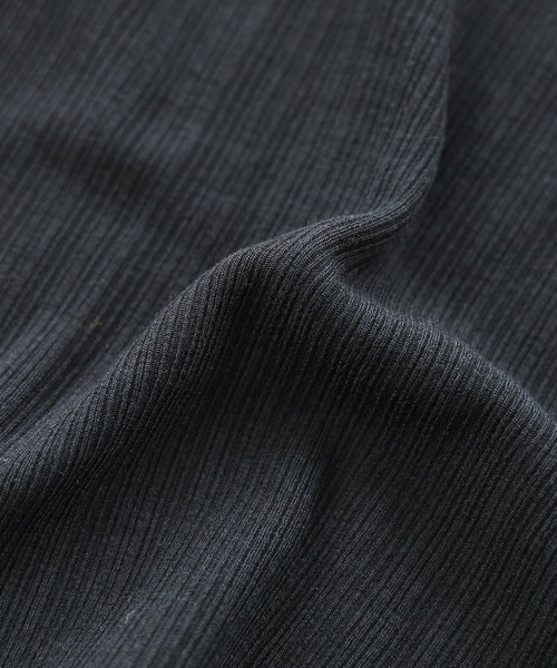 somari imagination（ソマリ イマジネーション）の「『袖口チュールリブカットソー』（Tシャツ/カットソー・レディース・アイボリー/ブラック・2/1）」の4枚目の写真