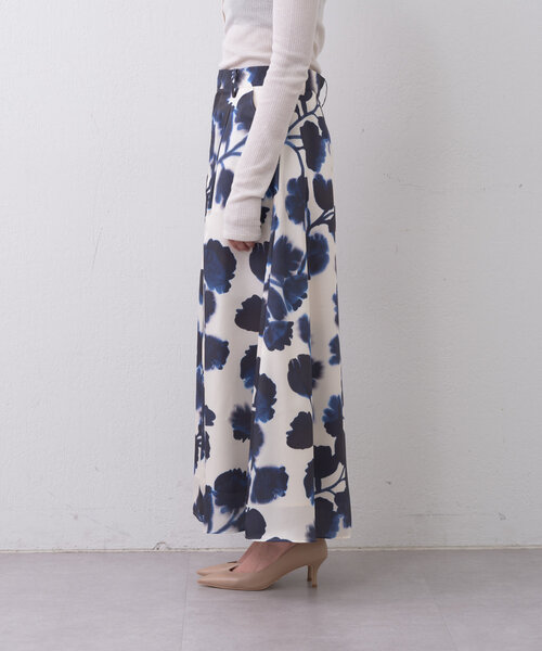 HERITANOVUM（ヘリテノーム）の「【HERITANOVUM】プリントスカート（スカート・レディース・ホワイト・FREE）」の11枚目の写真