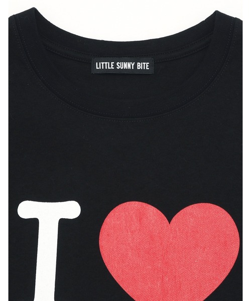 Little sunny bite(リトルサニーバイト)の「I love LSB big tee(Tシャツ/カットソー・レディース・ホワイト/ピンク/ブラック・SMALL/MEDIUM)」の18枚目の写真