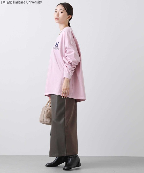 セール】HARVARDロゴロングTシャツ（Tシャツ/カットソー
