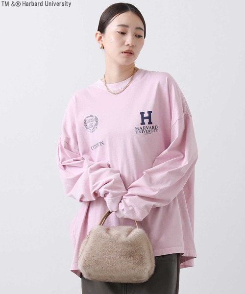 セール】HARVARDロゴロングTシャツ（Tシャツ/カットソー