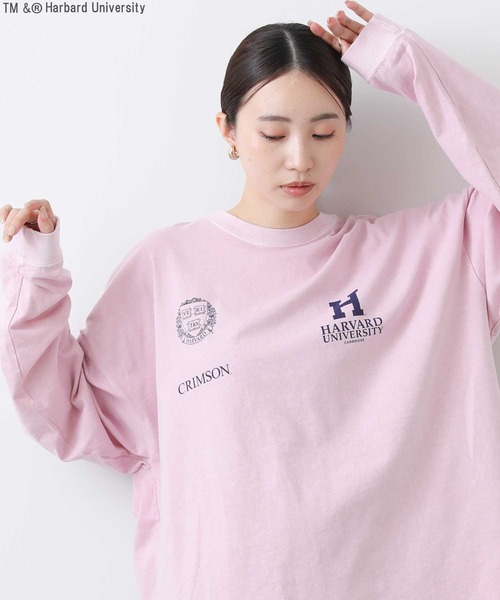 短期出品‼️グッドロックスピード HARVARD LONG SLEEVE TEE セール】HARVARDロゴロングTシャツ（Tシャツ/カットソー