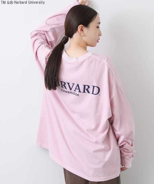 セール】HARVARDロゴロングTシャツ（Tシャツ/カットソー