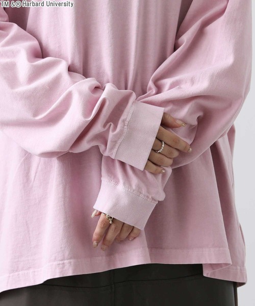 セール】HARVARDロゴロングTシャツ（Tシャツ/カットソー