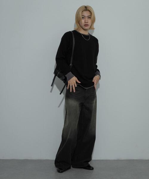 セール】『ユニセックス』『洗濯可』ストレッチリブハイショクライン