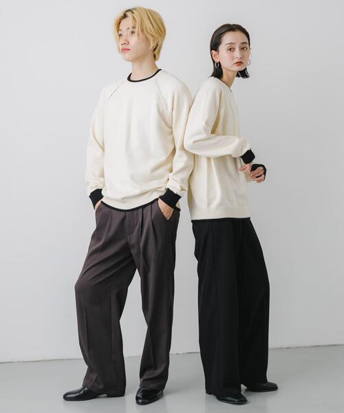 りょーや　パンツ／ニット セール】ケーブル編みニットキュロットパンツ（その他パンツ）｜LADY