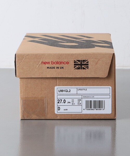 NEW BALANCE（ニューバランス）の「＜New Balance＞ U991GL2/スニーカー（スニーカー・メンズ・グレー・27cm/29cm/26.5cm/27.5cm/28.5cm/26cm/28cm/25.5cm）」の12枚目の写真