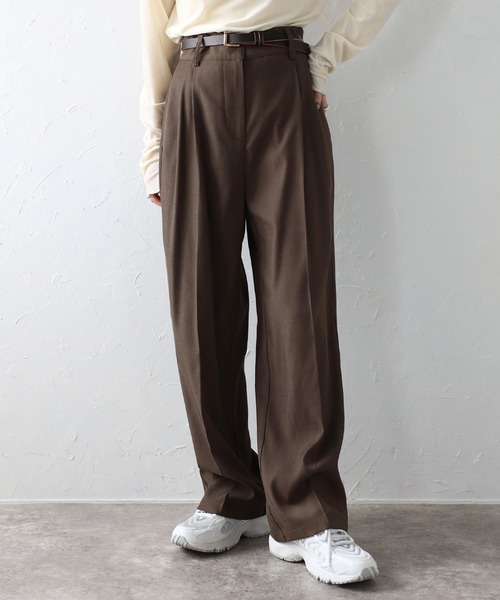 Bonjour Sagan（ボンジュールサガン）の「ツータックハイウエスト