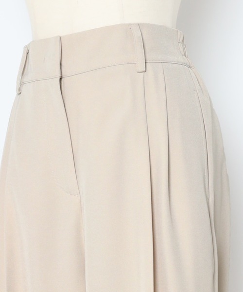 Bonjour Sagan（ボンジュールサガン）の「ツータックハイウエストパンツ（その他パンツ・レディース・ブラック/ブラウン/ネイビー/ライトベージュ/グレー・FREE/S/M/L）」の14枚目の写真