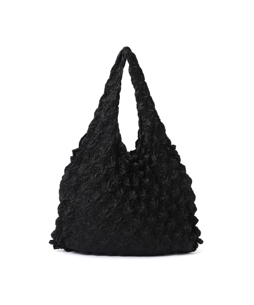 クランプル エコバッグ ブラック（トートバッグ）｜Francfranc（フラン