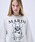 Mardi Mercredii}fBNfBj́uSWEATSHIRT RAGLAN SWING THE TAIL DDANJI PEARL NECKLACEiXEFbgjvbI[g~[