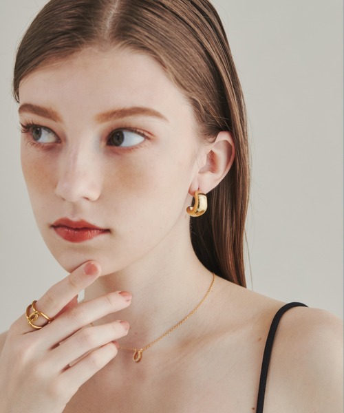 ciite' surgical stainless(シーテサージカルステンレス)の「【 金属アレルギー対応 】 ぷっくりピアス サージカルステンレス (両耳用)(ピアス(両耳用)・レディース・シルバー/ゴールド・FREE)」の17枚目の写真