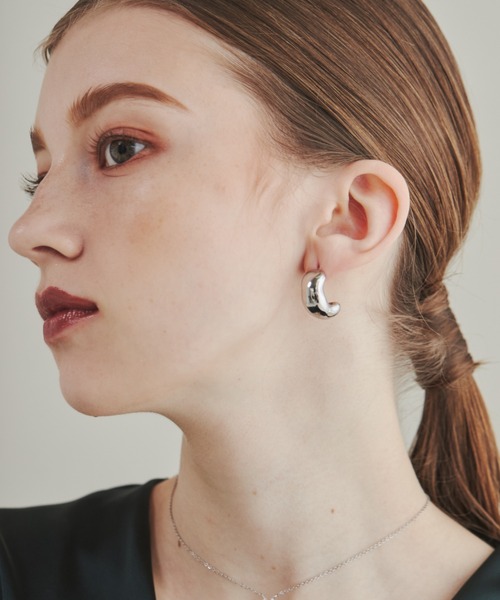 ciite' surgical stainless(シーテサージカルステンレス)の「【 金属アレルギー対応 】 ぷっくりピアス サージカルステンレス (両耳用)(ピアス(両耳用)・レディース・シルバー/ゴールド・FREE)」の19枚目の写真