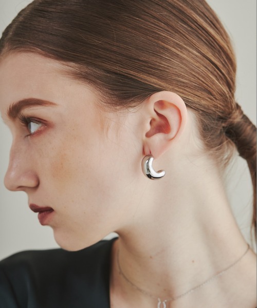 ciite' surgical stainless(シーテサージカルステンレス)の「【 金属アレルギー対応 】 ぷっくりピアス サージカルステンレス (両耳用)(ピアス(両耳用)・レディース・シルバー/ゴールド・FREE)」の20枚目の写真