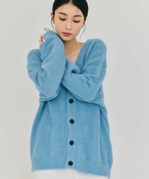 BLUE×PALANG（ブルーパラン）の「SHORT SHAGGY BIG CARDIGAN（カーディガン/ボレロ）」