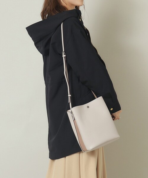 ITS'DEMO（イッツデモ）の「◆【三層構造】かるいかばんミニショルダー（ショルダーバッグ・レディース・ベージュ/ワインレッド/ライトグレー/ブラック/パープル・00）」の7枚目の写真