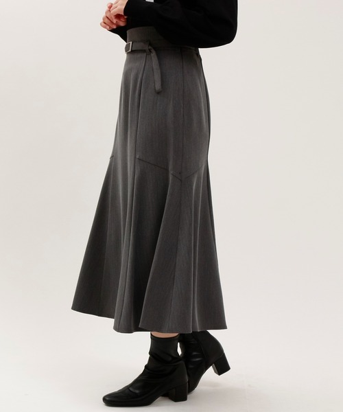 ASTORIA ODIER(アストリアオディール)の「ヘリンボンベルト付きマーメイドスカート(スカート・レディース・ライトグレー/ブラック/ネイビー・SMALL/MEDIUM/LARGE)」の17枚目の写真