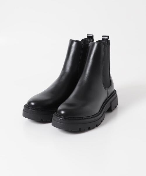 eness（エネス）の「ENESS　チェルシーブーツ（ブーツ・レディース・ブラック・36/37/38）」の2枚目の写真