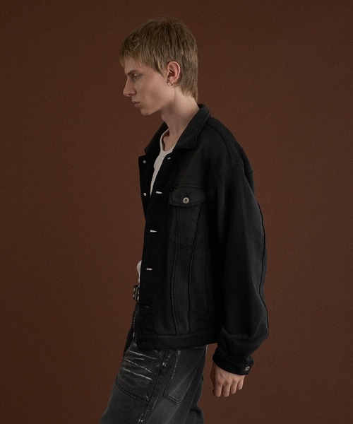 WISH FOR EVER(ウィッシュフォーエバー)の「ASSORT VINTAGE LIKE HEAVY WEIGHT SWEAT JACKET/アソートビンテージライクヘビーウエイトスウェットジャケット(その他アウター・メンズ・ブラウン/ブラック/グレー・MEDIUM/LARGE)」の12枚目の写真