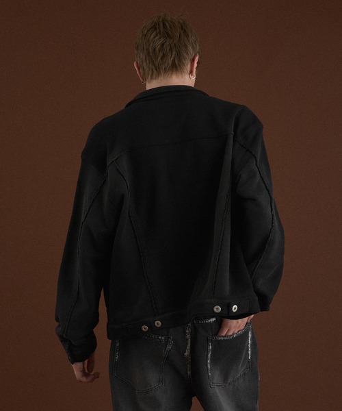 WISH FOR EVER(ウィッシュフォーエバー)の「ASSORT VINTAGE LIKE HEAVY WEIGHT SWEAT JACKET/アソートビンテージライクヘビーウエイトスウェットジャケット(その他アウター・メンズ・ブラウン/ブラック/グレー・MEDIUM/LARGE)」の13枚目の写真